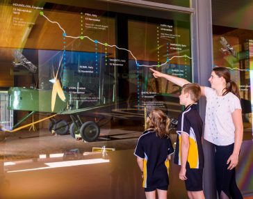 Experience The Vickers Vimy Interactive Trail